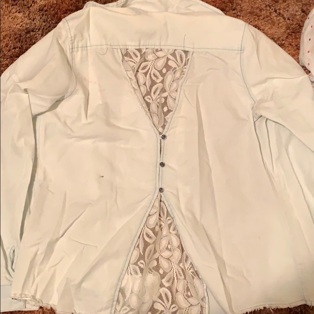 Light wash jean jacket